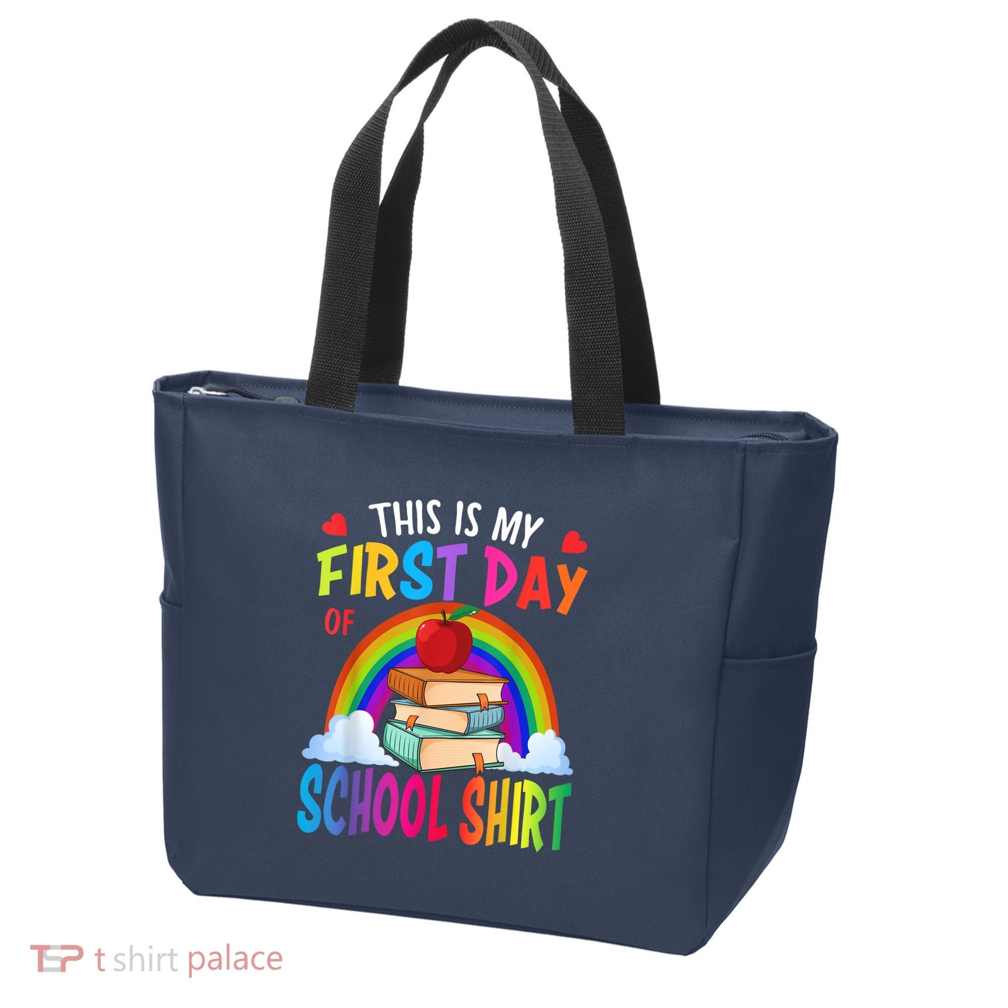 This Is My First Day Of School Back To School Tote Bag