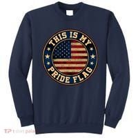 This Is My Pride Flag American Flag Men Women Sweatshirt thumb 0