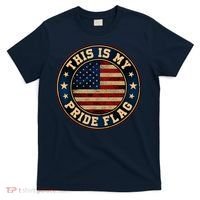 This Is My Pride Flag American Flag Men Women T-Shirt thumb 0