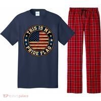 This Is My Pride Flag American Flag Men Women Pajama Set thumb 0