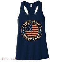 This Is My Pride Flag American Flag Men Women Women's Tank Top thumb 0