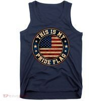 This Is My Pride Flag American Flag Men Women Tank Top thumb 0