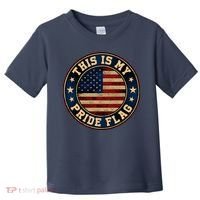 This Is My Pride Flag American Flag Men Women Toddler T-Shirt thumb 0