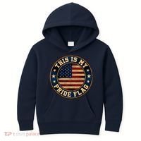 This Is My Pride Flag American Flag Men Women Kids Hoodie thumb 0