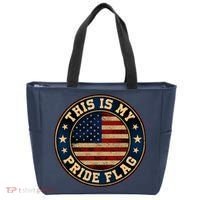 This Is My Pride Flag American Flag Men Women Tote Bag thumb 0