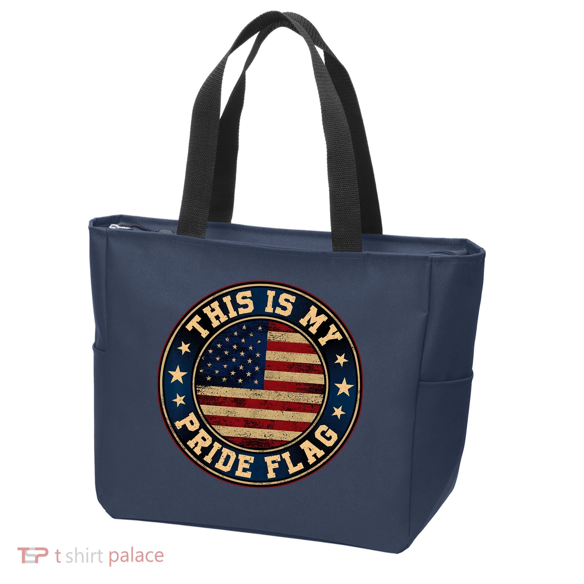 This Is My Pride Flag American Flag Men Women Tote Bag