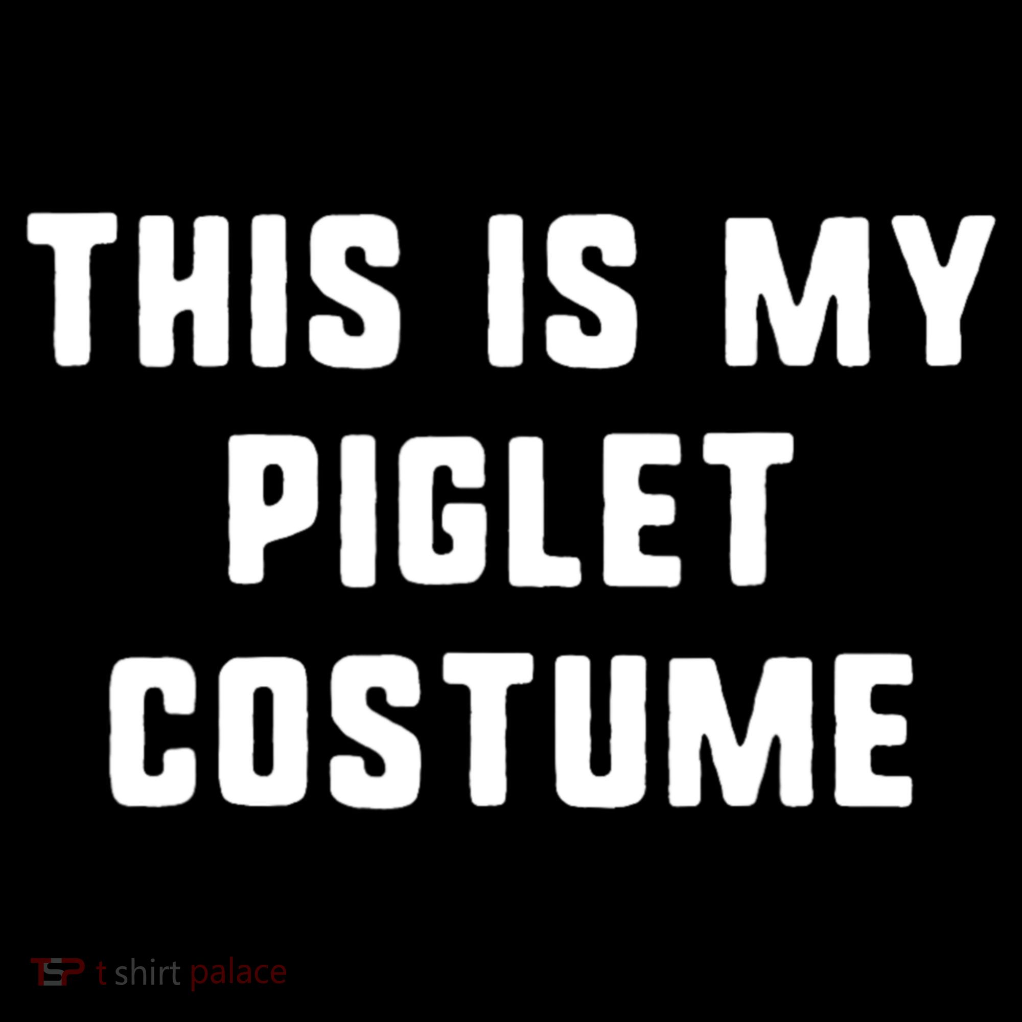 This Is My Piglet Costume Funny Halloween Women's Hoodie