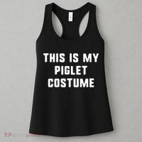 This Is My Piglet Costume Funny Halloween Women's Tank Top thumb 3
