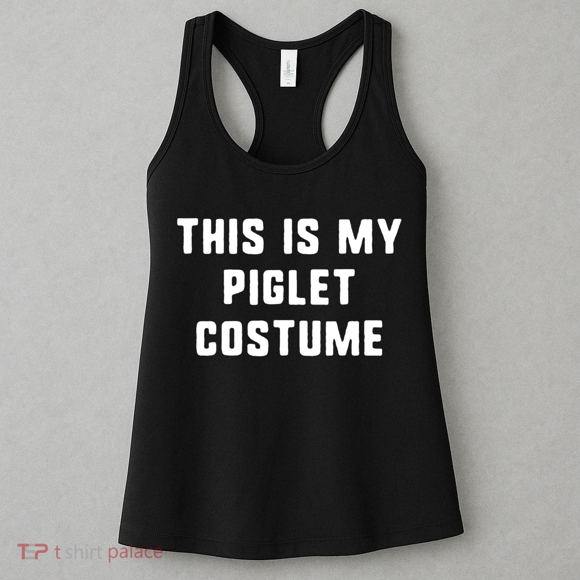 This Is My Piglet Costume Funny Halloween Women's Tank Top