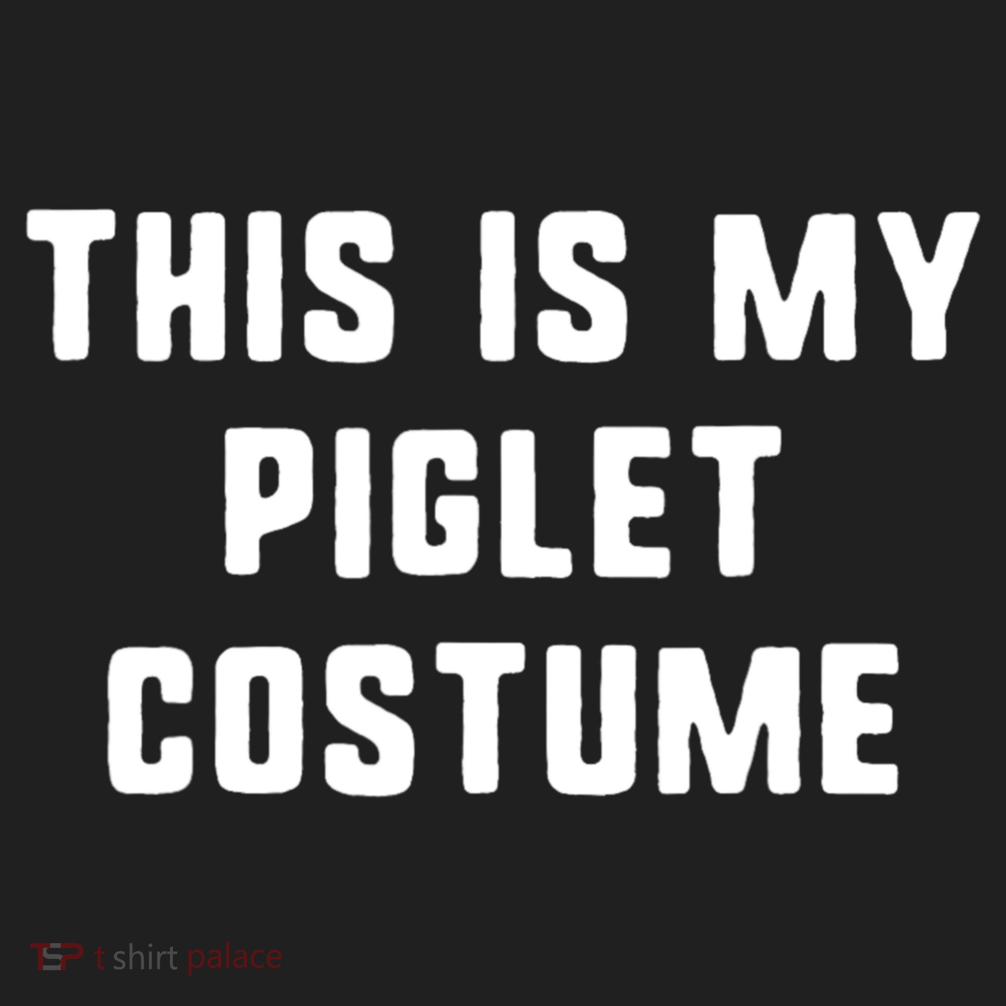 This Is My Piglet Costume Funny Halloween Hat