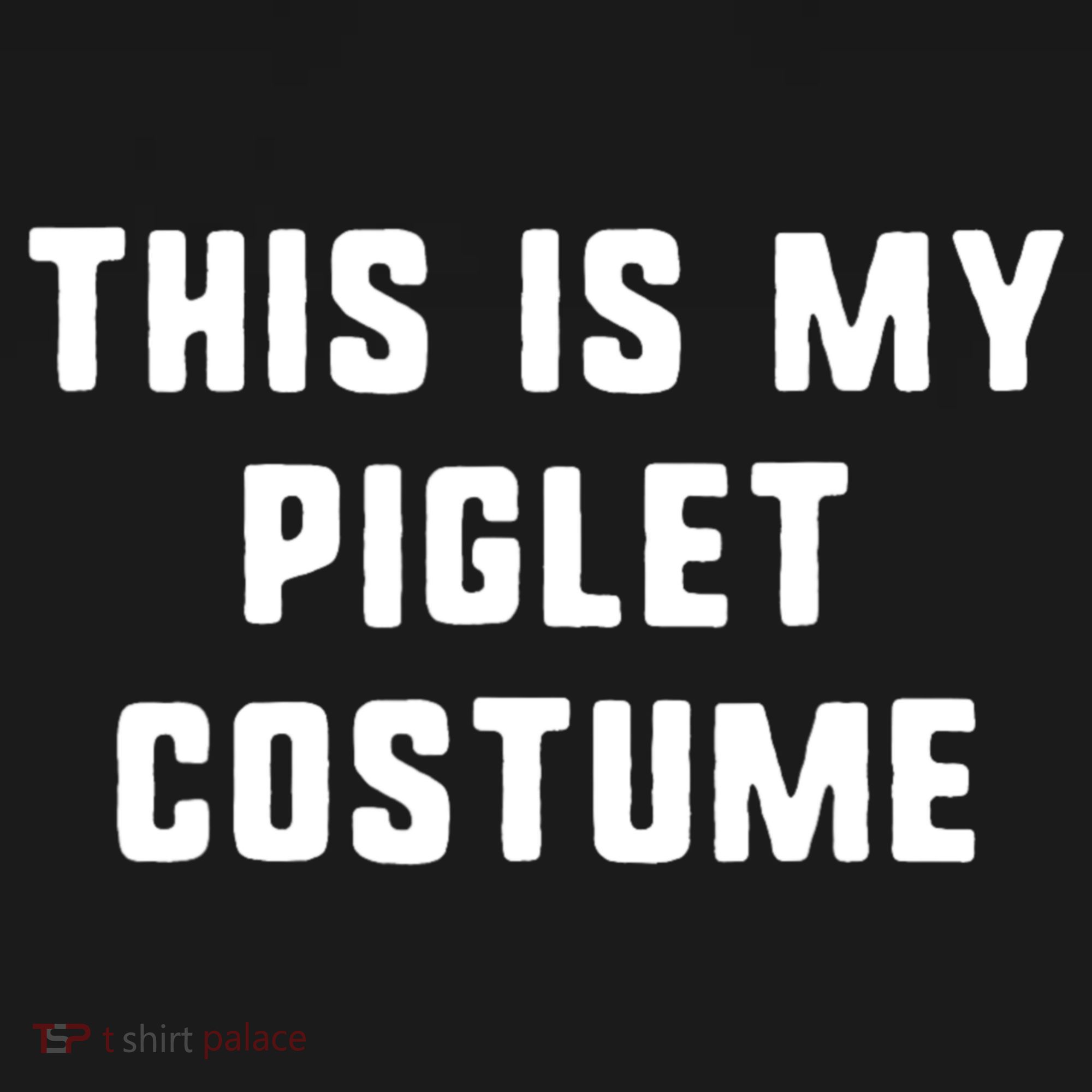 This Is My Piglet Costume Funny Halloween Women's Long Sleeve Shirt