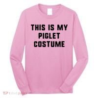 This Is My Piglet Costume Funny Halloween Long Sleeve Shirt thumb 0