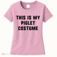 This Is My Piglet Costume Funny Halloween Women's T-Shirt thumb 0
