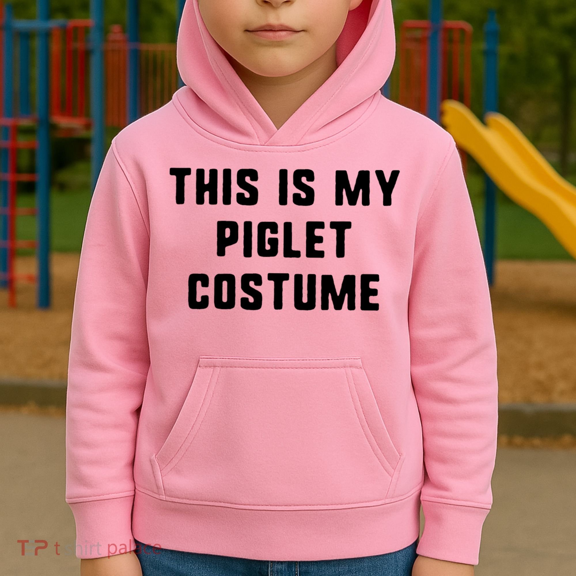 This Is My Piglet Costume Funny Halloween Kids Hoodie