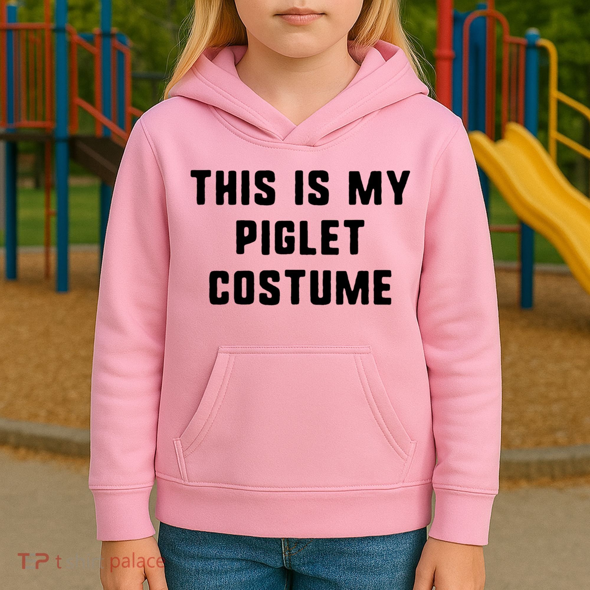 This Is My Piglet Costume Funny Halloween Kids Hoodie