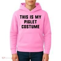 This Is My Piglet Costume Funny Halloween Kids Hoodie thumb 4