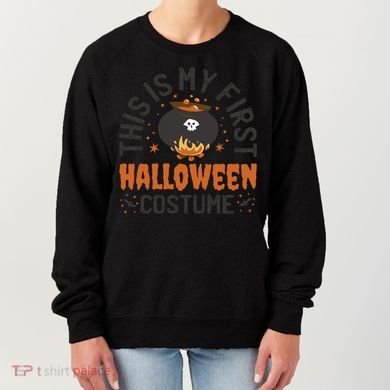 This Is My First Halloween Costume Cute Women's Sweatshirt