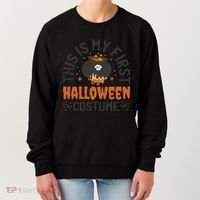 This Is My First Halloween Costume Cute Women's Sweatshirt thumb 0