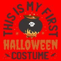 This Is My First Halloween Costume Cute Santa Hat thumb 1