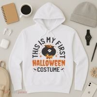 This Is My First Halloween Costume Cute Hoodie thumb 3