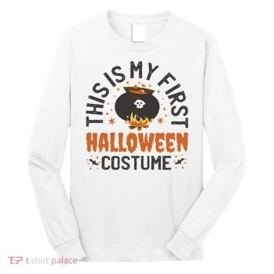 This Is My First Halloween Costume Cute Long Sleeve Shirt