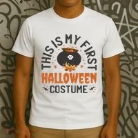 This Is My First Halloween Costume Cute T-Shirt thumb 3