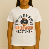 This Is My First Halloween Costume Cute T-Shirt thumb 4