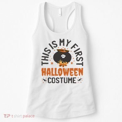 This Is My First Halloween Costume Cute Women's Tank Top