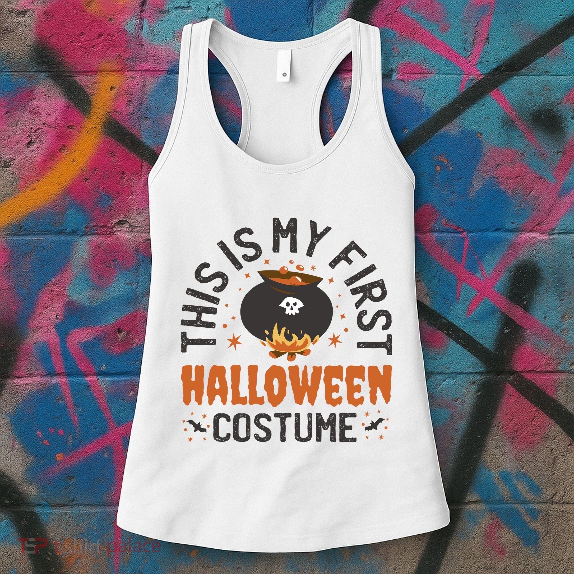 This Is My First Halloween Costume Cute Women's Tank Top