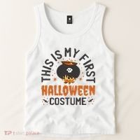 This Is My First Halloween Costume Cute Tank Top thumb 2