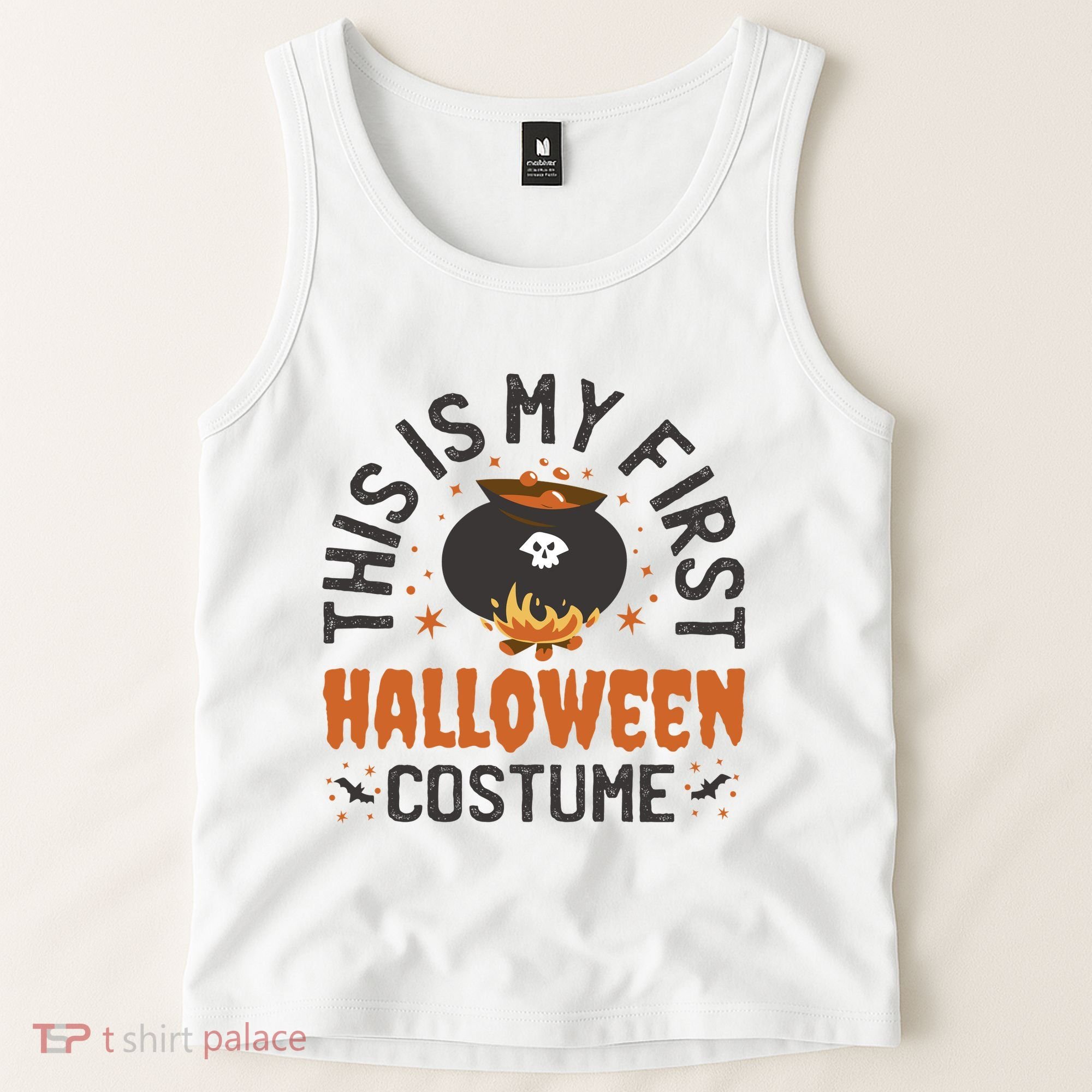 This Is My First Halloween Costume Cute Tank Top