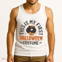 This Is My First Halloween Costume Cute Tank Top thumb 3