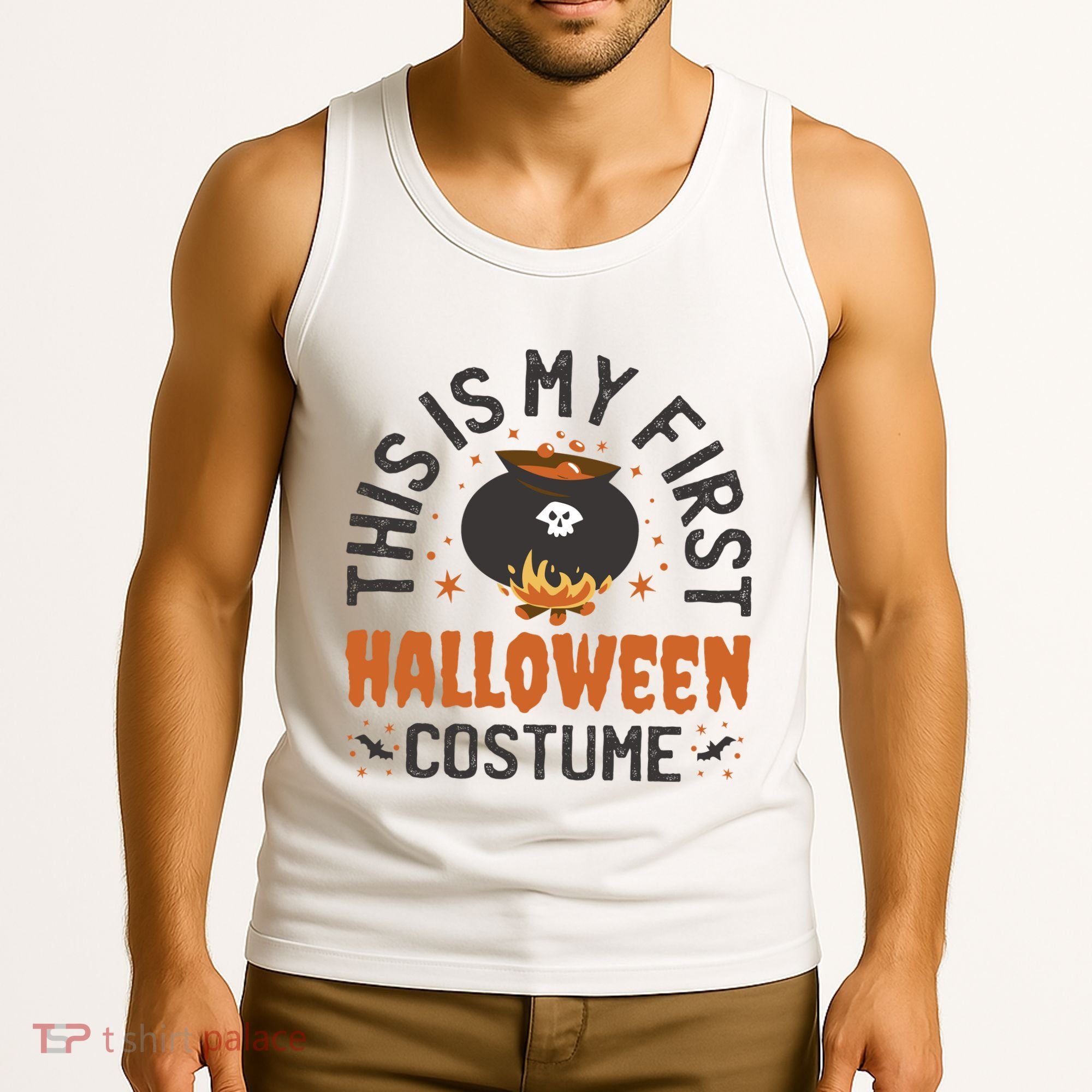 This Is My First Halloween Costume Cute Tank Top