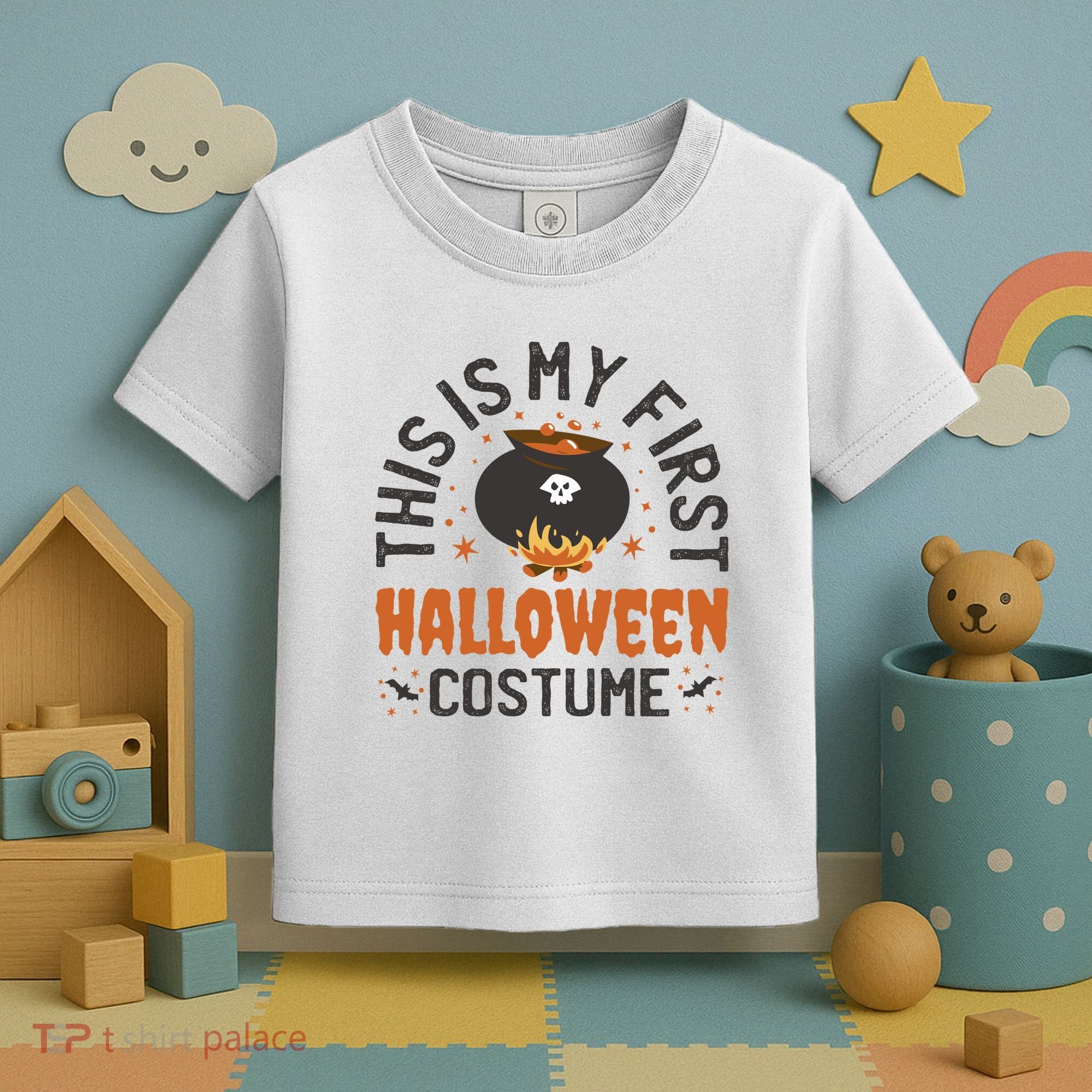 This Is My First Halloween Costume Cute Toddler T-Shirt