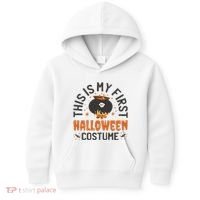 This Is My First Halloween Costume Cute Kids Hoodie thumb 0
