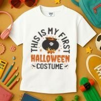 This Is My First Halloween Costume Cute Kids T-Shirt thumb 3