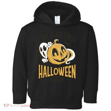 This Is My First Halloween Costume Cute Toddler Hoodie