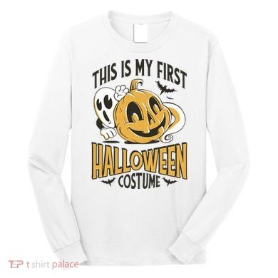 This Is My First Halloween Costume Cute Long Sleeve Shirt