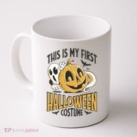 This Is My First Halloween Costume Cute Coffee Mug thumb 0