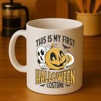 This Is My First Halloween Costume Cute Coffee Mug thumb 4