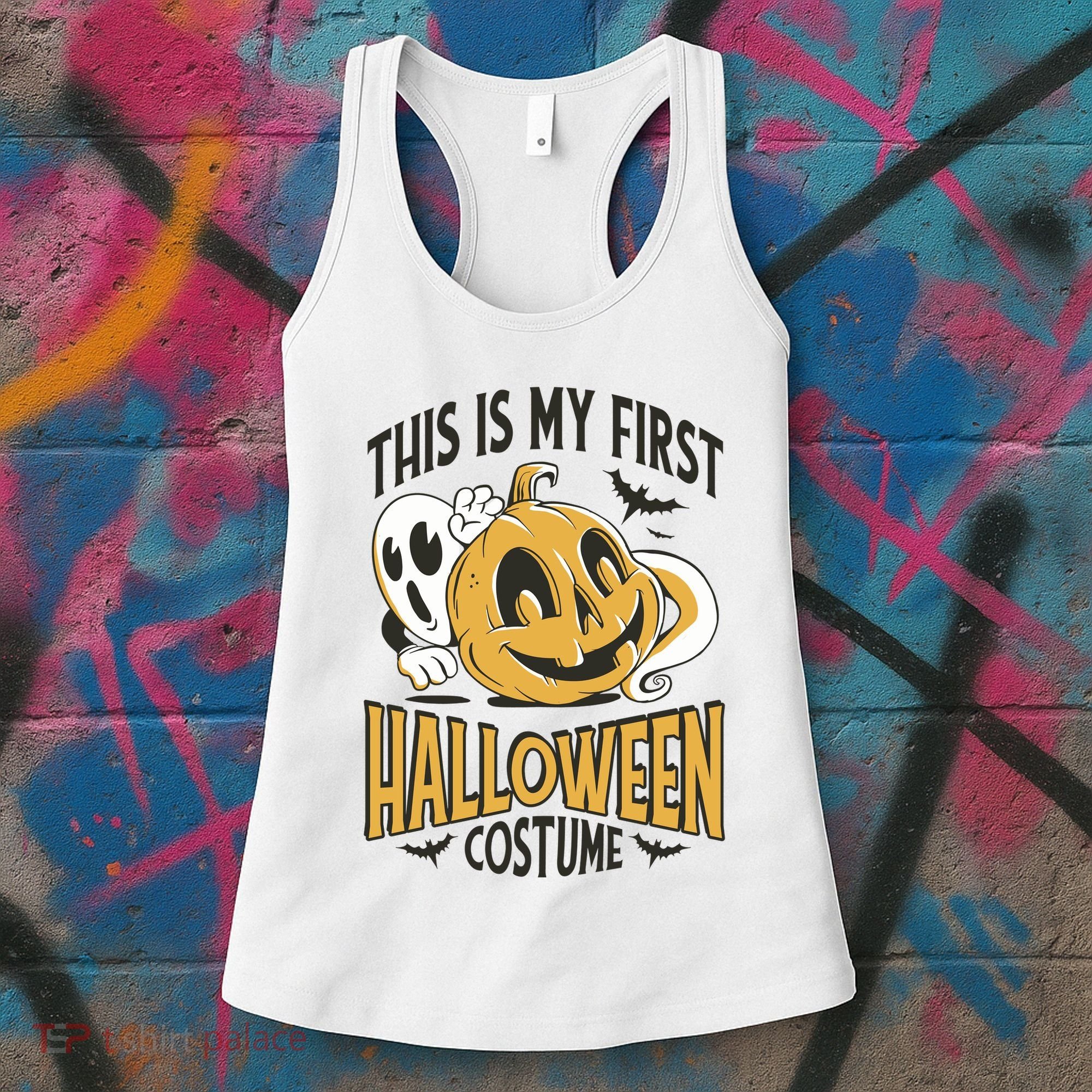 This Is My First Halloween Costume Cute Women's Tank Top