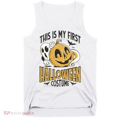 This Is My First Halloween Costume Cute Tank Top