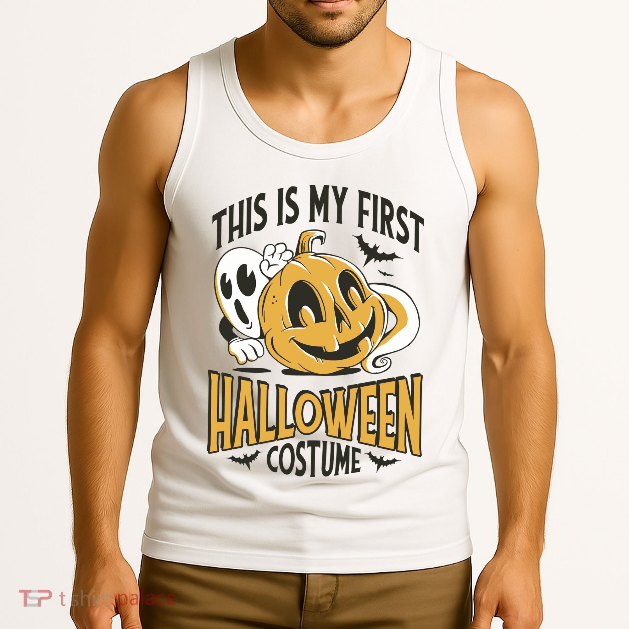 This Is My First Halloween Costume Cute Tank Top