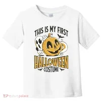 This Is My First Halloween Costume Cute Toddler T-Shirt thumb 0