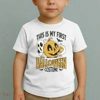 This Is My First Halloween Costume Cute Toddler T-Shirt thumb 2