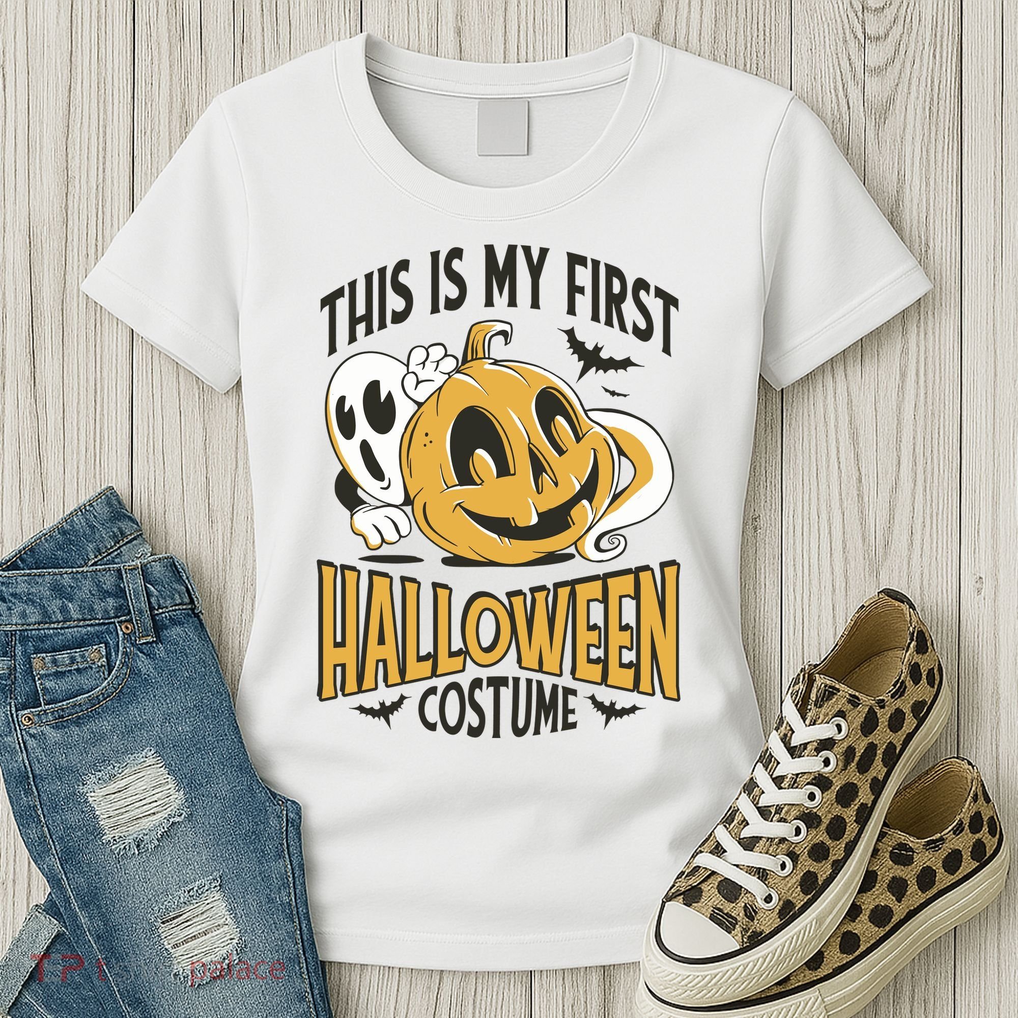 This Is My First Halloween Costume Cute Women's T-Shirt