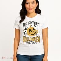 This Is My First Halloween Costume Cute Women's T-Shirt thumb 4