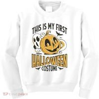 This Is My First Halloween Costume Cute Kids Sweatshirt thumb 0