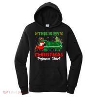 This Is My Christmas Pajama Gift Santa Garbage Truck Xmas Cute Gift Women's Hoodie thumb 0