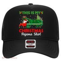 This Is My Christmas Pajama Gift Santa Garbage Truck Xmas Cute Gift Hat thumb 0